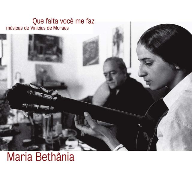 Album cover art for Que Falta Você Me Faz - Músicas de Vinicius de Moraes