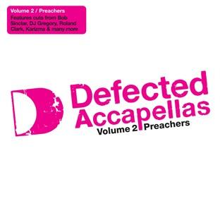 Album cover art for Defected Acapellas 2: Preacher Acapellas