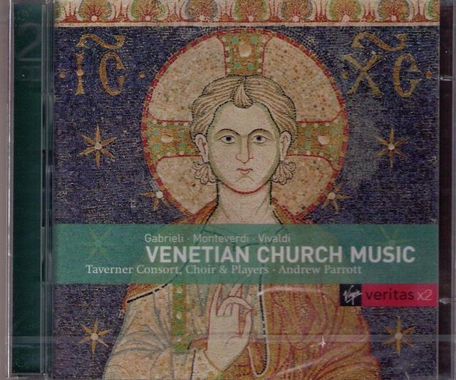 Album cover art for Gabrieli, Monteverdi, Vivaldi: Venetian Church Music