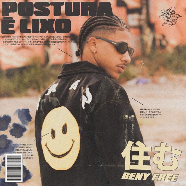 Album cover art for Postura é Lixo