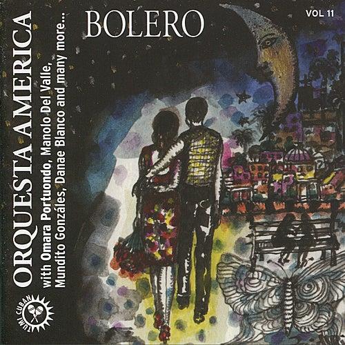 Album cover art for Orquesta America: Bolero, Vol. 11