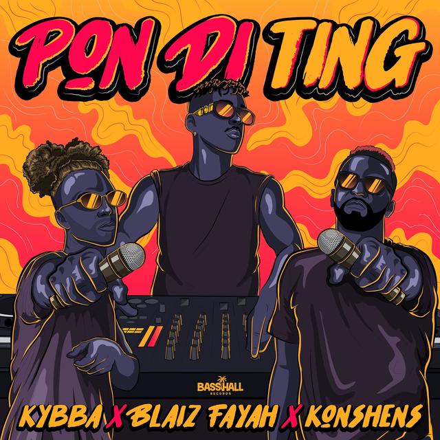 Album cover art for Pon Di Ting