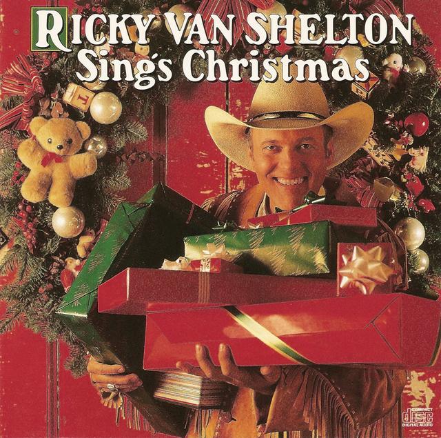 Album cover art for Ricky Van Shelton Sings Christmas