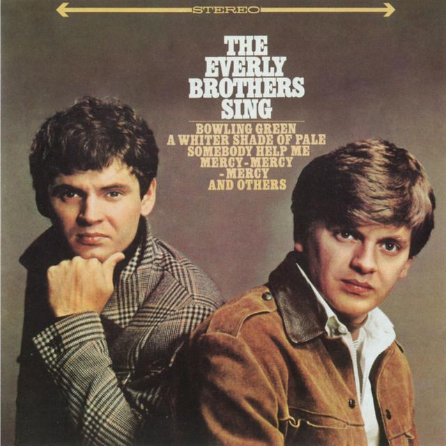 Album cover art for The Everly Brothers Sing