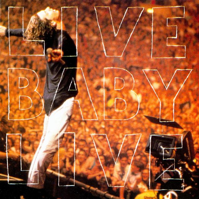 Album cover art for Live Baby Live