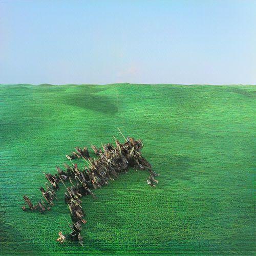 Album cover art for Bright Green Field