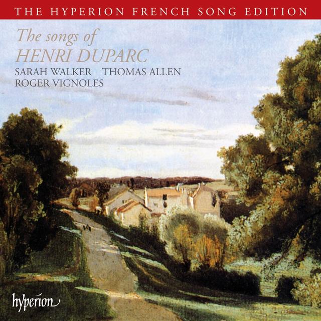 Album cover art for The Songs of Henri Duparc