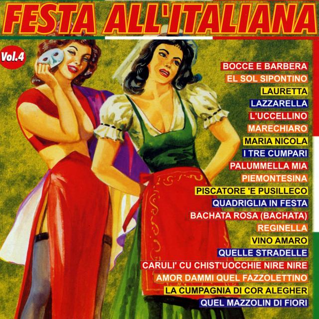 Album cover art for Festa All'italiana Vol. 4