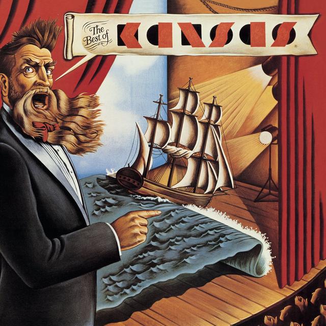 Album cover art for The Best Of Kansas