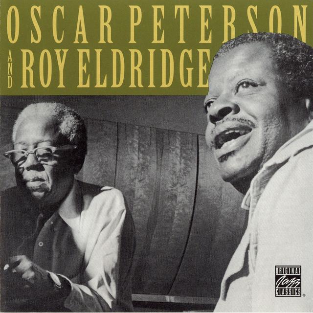 Album cover art for Oscar Peterson & Roy Eldridge