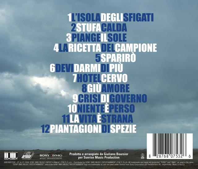 Album cover art for La Vita E' Strana