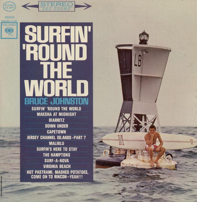 Album cover art for Surfin' 'Round The World