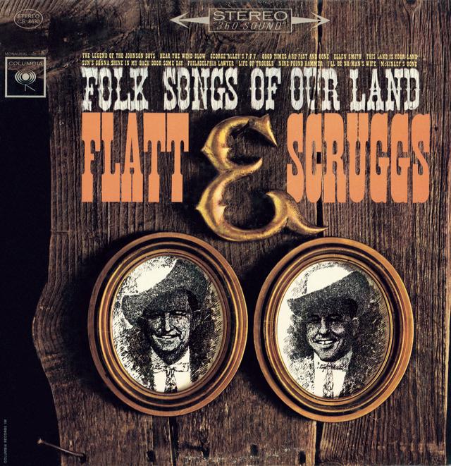 Album cover art for Folk Songs Of Our Land