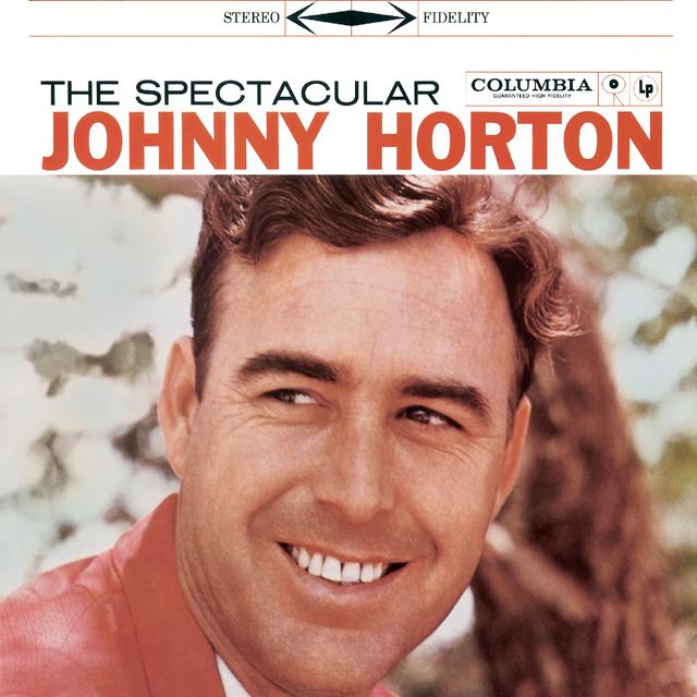 Album cover art for The Spectacular Johnny Horton