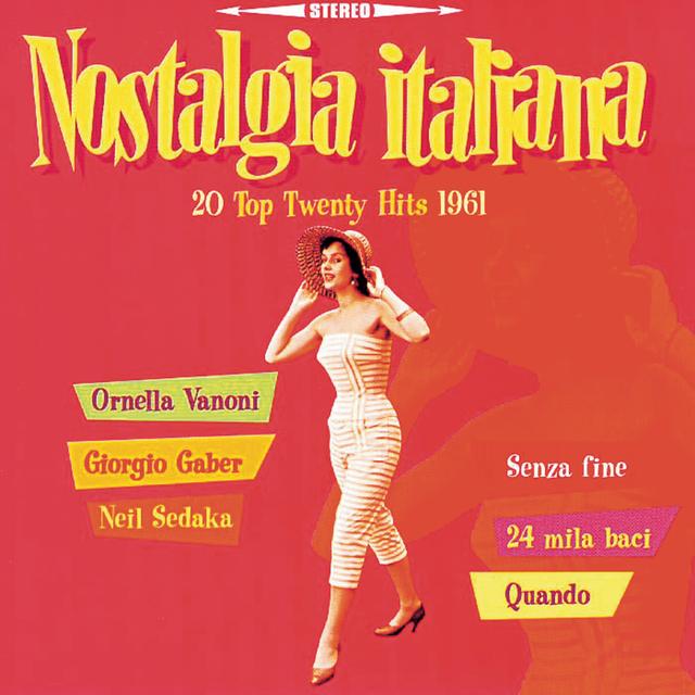 Album cover art for Nostalgia Italiana - 1967