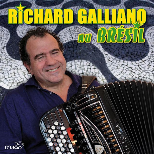 Album cover art for Richard Galliano au Brésil