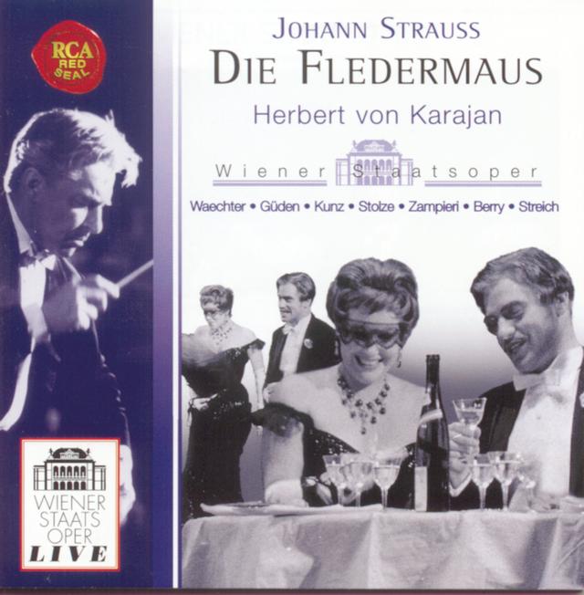 Album cover art for Strauss : Die Fledermaus