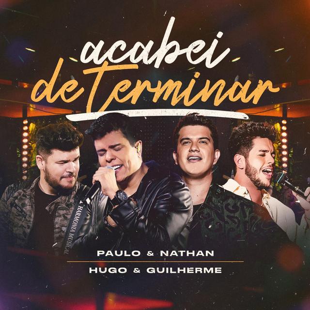 Album cover art for Acabei de Terminar