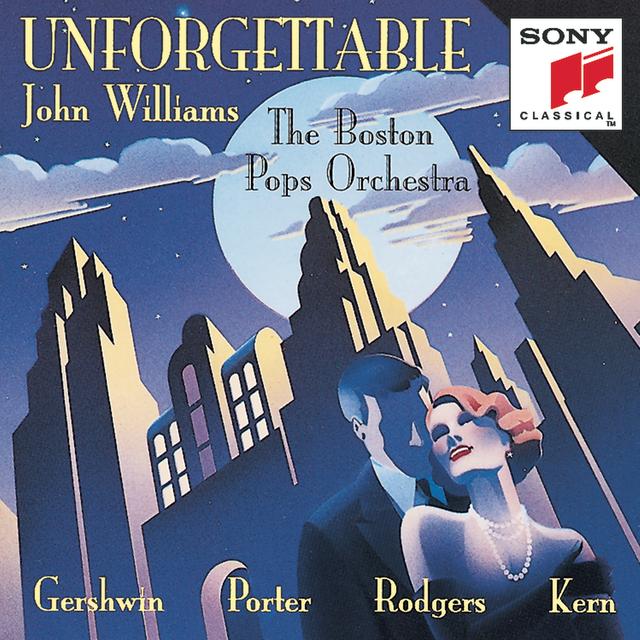 Album cover art for Unforgettable John Williams