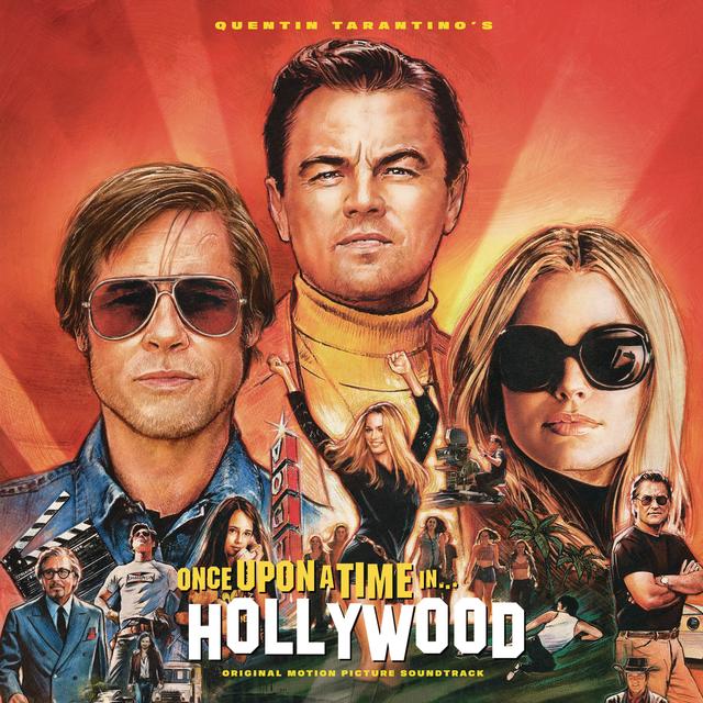 Album cover art for Quentin Tarantino's Once Upon a Time In...Hollywood [B.O.F.]