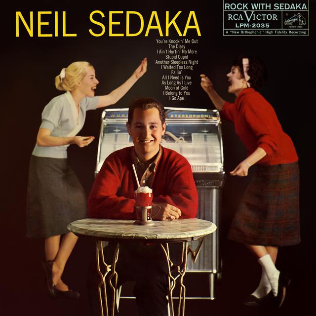 Album cover art for Rock With Sedaka