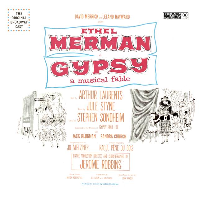 Album cover art for Gypsy - Original Broadway Cast