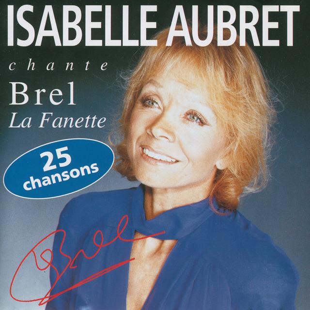 Album cover art for Isabelle Aubret Chante Jacques Brel