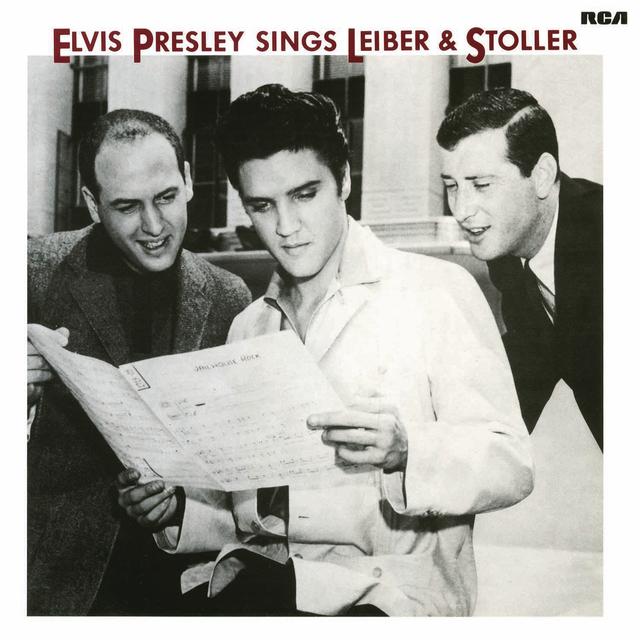 Album cover art for Elvis Presley Sings Leiber & Stoller