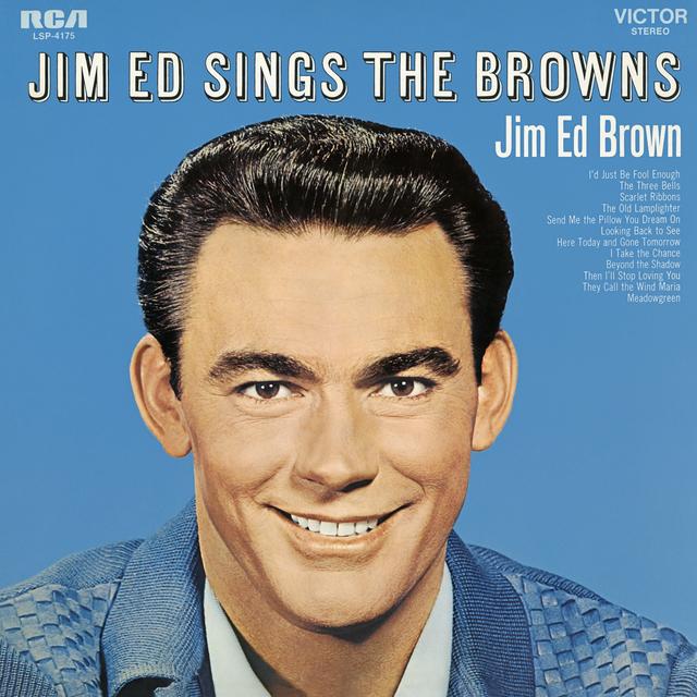 Album cover art for Jim Ed Sings The Browns