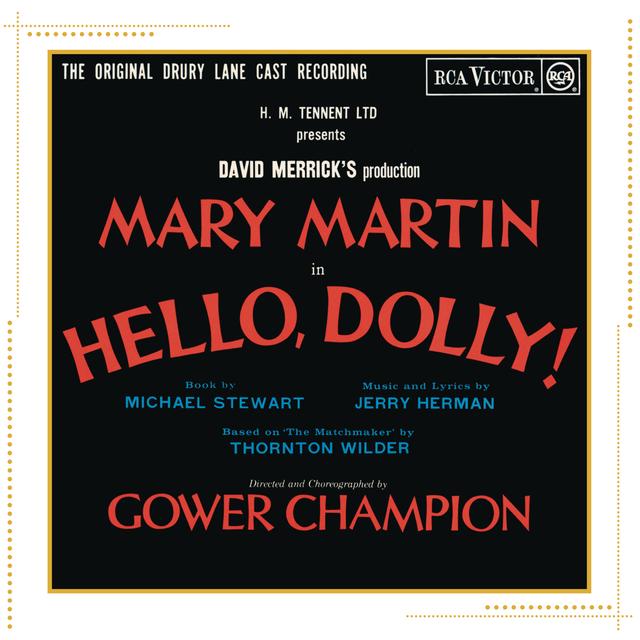 Album cover art for Hello, Dolly! (The Original Broadway Cast Recording)