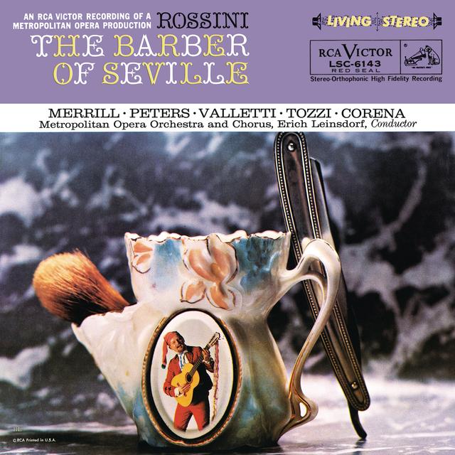 Album cover art for Rossini: The Barber Of Seville