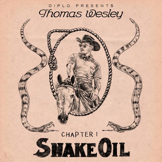 Album cover art for Diplo Presents Thomas Wesley Chapter 1: Snake Oil