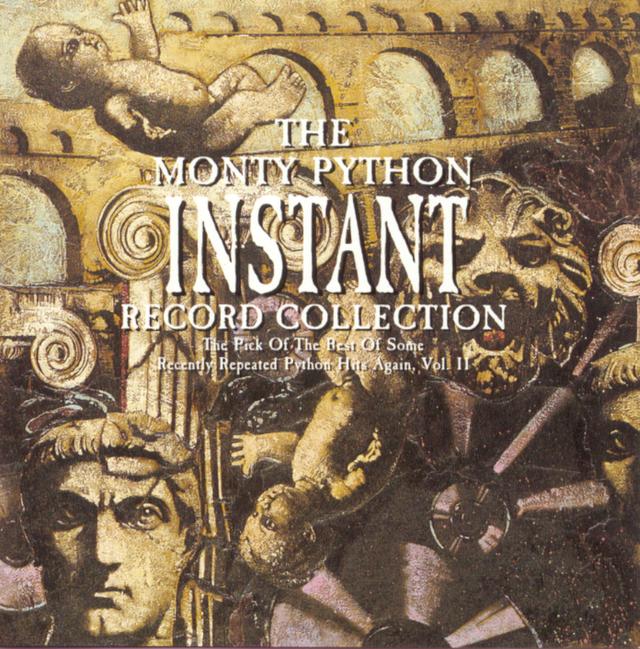 Album cover art for The Monty Python Instant Record Collection All On One Cassette