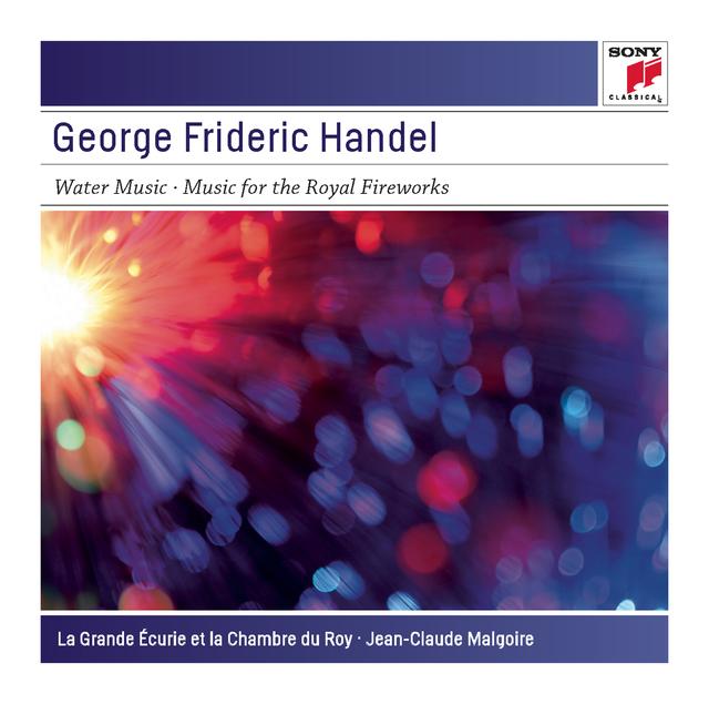 Album cover art for Händel: Music for the Royal Fireworks - Water Music Suite 1-3