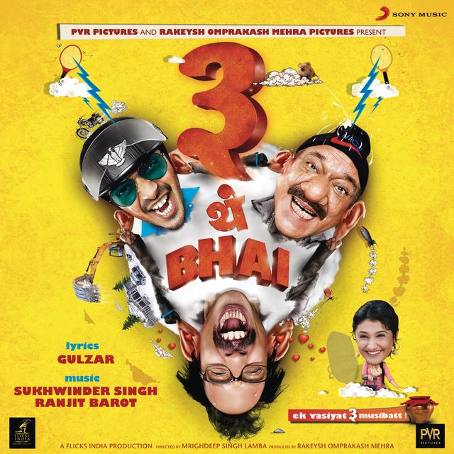 Album cover art for 3 Thay Bhai