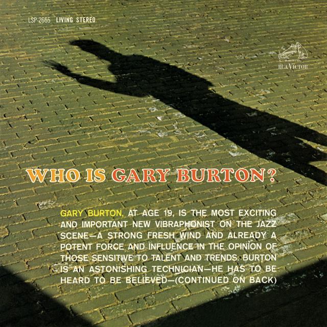 Album cover art for Who Is Gary Burton?