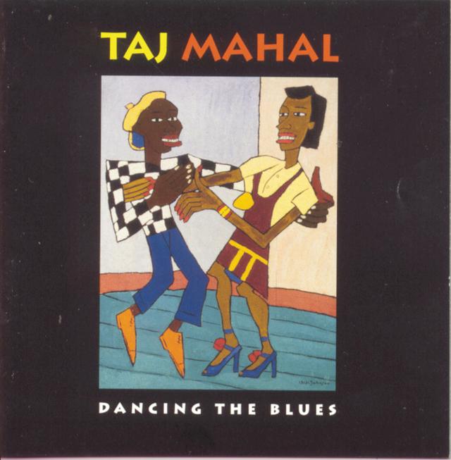 Album cover art for Dancing The Blues